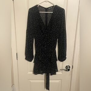 French Kiss Black Fit Sleeve Dress